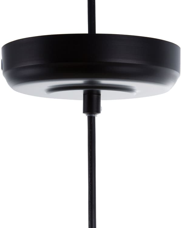 1-lampes pendellampe Taklampe Svart Bur Trådskjerm Gjennombrutt Industriell