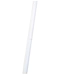 Miniatyrbilde 10 av 11: Gulvlampe hvit metall 149 cm stativ trommeskjerm i polybomull Moderne design