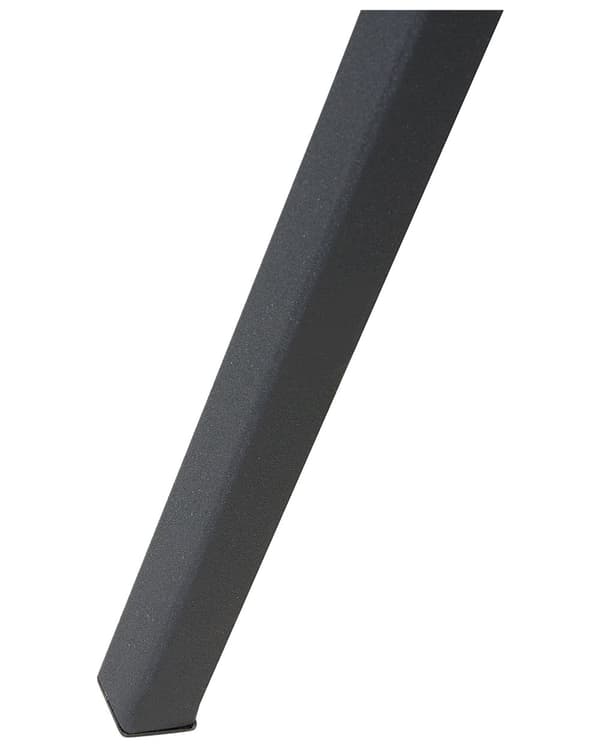 Gulvlampe Svart med Gullmetall 165 cm Stativfot Justerbar Åpen Skjerm Industriell Design