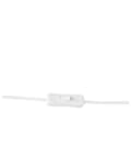 Miniatyrbilde 10 av 11: Bordlampe Hvit Lyst akasietre Metall 53 cm Justerbar skjerm Leselampe Soverom Kontor Moderne Minimalistisk