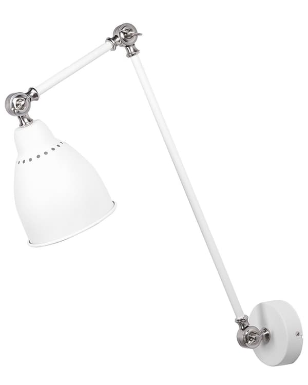 Vegglampe Svart Lang svingarm Leselampe Moderne Design