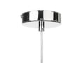 Miniatyrbilde 8 av 9: Pendellampe Transparent Metall Akrylglass 83 cm Dekorativ Lysekrone Glans Finish Glam
