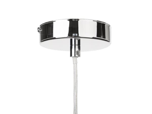 Pendellampe Transparent Metall Akrylglass 83 cm Dekorativ Lysekrone Glans Finish Glam