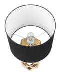 Miniatyrbilde 8 av 11: Bordlampe Gull Keramikk 71 cm Stoffskjerm Geometrisk Moderne Minimalistisk Stil