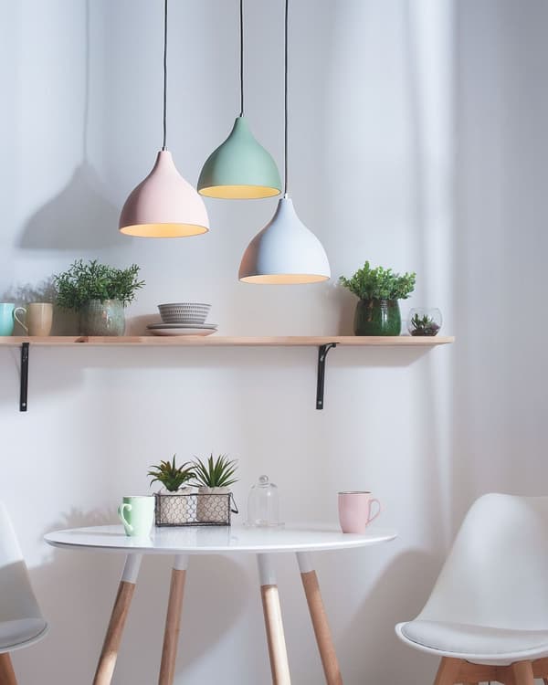 Taklampe Grå Betong Taklampe i skandinavisk stil