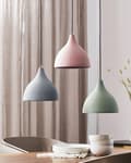 Miniatyrbilde 4 av 10: Taklampe Grønn Betong Taklampe i skandinavisk stil