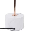 Miniatyrbilde 7 av 9: Bordlampe Skrivebordslampe Kobber Metall Diamond Bur Skjerm Rund Sokkel Marmor Utseende