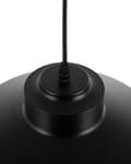 Miniatyrbilde 6 av 8: Pendellampe i svart metallnett Vintage Industriell Design Taklampe