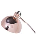 Miniatyrbilde 6 av 11: Gulvlampe Kobber Metall 155 cm Justerbar lampeskjerm Halvrund form Dekorativ Innredning Moderne design