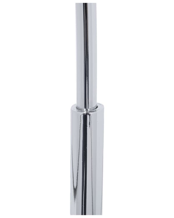 Gulvlampe Sølv Metall 155 cm Justerbar lampeskjerm Halvrund form Dekorativ Innredning Moderne design