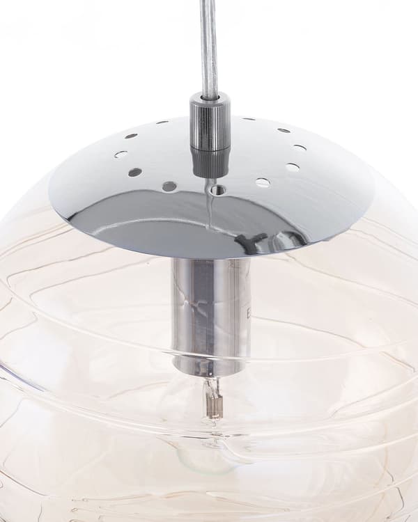 Pendellampe Tonet glass gull Moderne globe taklampe