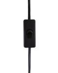 Miniatyrbilde 9 av 11: Bordlampe Nattbord Lyseblå Blå Keramisk Sokkel Hvit Polyester Rund