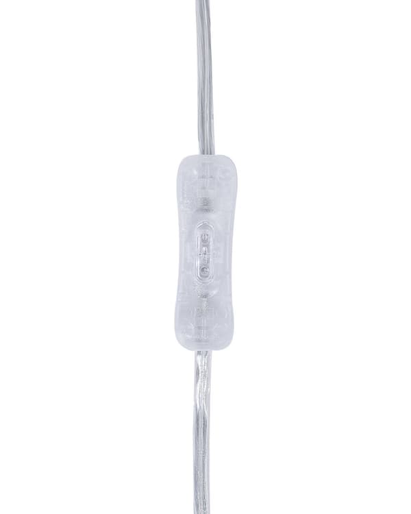 Bordlampe Rund i lyst tre 41 cm Stoffskjerm Lampefot Moderne
