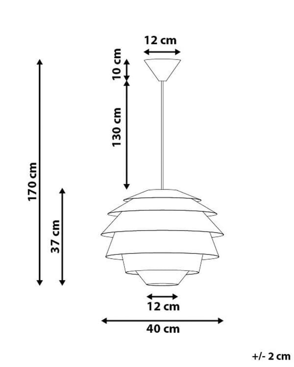 Pendel Hvit Plast Globe Form Dekorativ Moderne