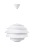 Miniatyrbilde 4 av 7: Pendel Hvit Plast Globe Form Dekorativ Moderne
