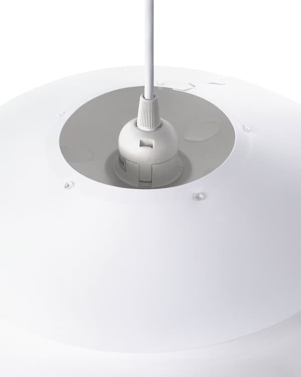 Pendel Hvit Plast Globe Form Dekorativ Moderne