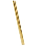 Miniatyrbilde 10 av 11: Gulvlampe Gull Metall 148 cm Tripod Stativ Hvit Stoff Trommeskjerm