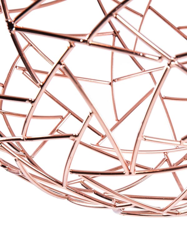 1-lampes globependel svart lampe rammeverk Modern