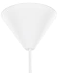 Miniatyrbilde 7 av 8: Pendellampe Rosa Stoff Sylinderformet skjerm 1 lyskilde Minimalistisk Chic Belysning Taklampe