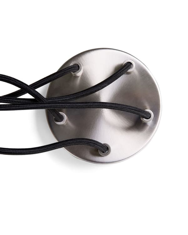 Pendellampe Grå Lyst tre Betong Klyngependel med 5 lys Moderne design Industriell stil Belysning Dekorasjon
