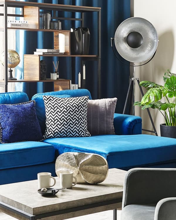 Gulvlampe Svart med Sølvfarget Metall 165 cm Stativfot Justerbar Åpen Skjerm Industriell Design