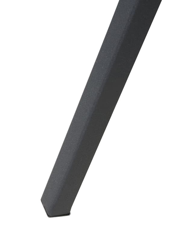 Gulvlampe Svart med Sølvfarget Metall 165 cm Stativfot Justerbar Åpen Skjerm Industriell Design