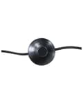 Miniatyrbilde 11 av 11: Gulvlampe Svart med Sølvfarget Metall 165 cm Stativfot Justerbar Åpen Skjerm Industriell Design