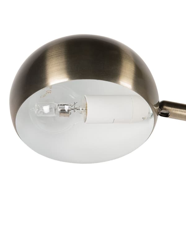 Gulvlampe Gullfarge Forkrommet metall 210 cm Justerbar 5 lys