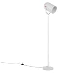 Miniatyrbilde 5 av 10: Gulvlampe Hvit Metall 156 cm Spotlight skjerm Justerbar Industriell Hjemmekontor