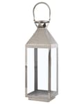 Miniatyrbilde 6 av 10: Lanterne Sølv Rustfritt stål H 55 cm Lysholder til stearinlys Dekorativ