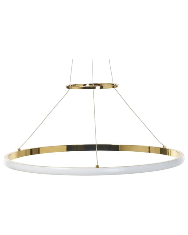 Pendellampe gull LED-lys moderne glamour belysning