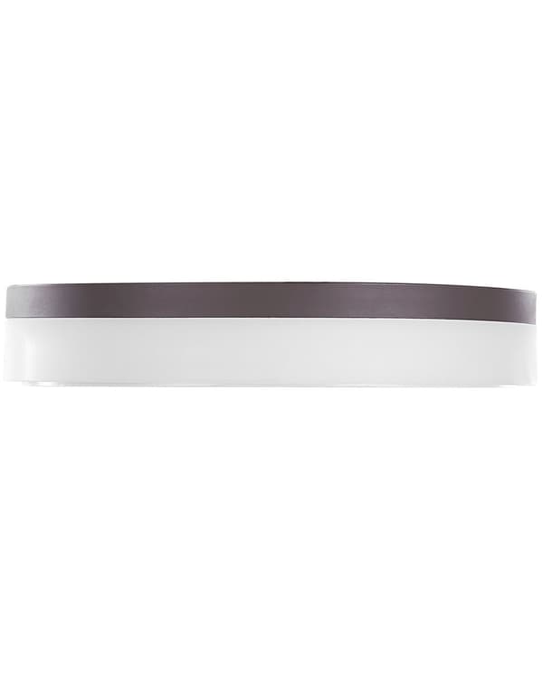Taklampe Hvit Stål Akryl Integrert LED-lys 40 cm Rund Dekorativ Moderne Belysning