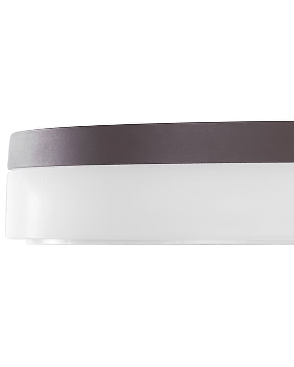Taklampe Hvit Stål Akryl Integrert LED-lys 40 cm Rund Dekorativ Moderne Belysning