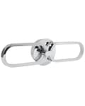 Miniatyrbilde 1 av 9: Vegglampe LED-lampe Sølv Metall 50 cm dekorativ belysning