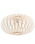 Miniatyrbilde 7 av 10: Pendellampe Lampe Lampe i Tre Bambus Oval Skjerm Hengende Taklampe
