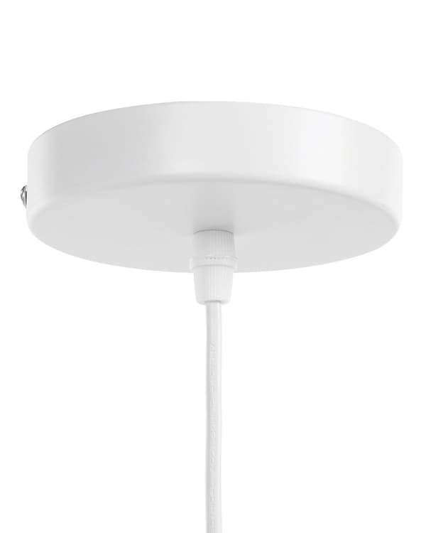 Pendellampe Lampe Lampe i Tre Bambus Oval Skjerm Hengende Taklampe