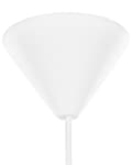 Miniatyrbilde 7 av 8: Pendellampe Blå Stoff ø 45 cm 1 lys Trommeformet lampeskjerm Taklampe Moderne Dekorativ Stue Spisestue