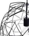 Miniatyrbilde 4 av 7: Pendellampe Svarttråd Åpen Rund sfærisk Skjerm Metall Industriell Design