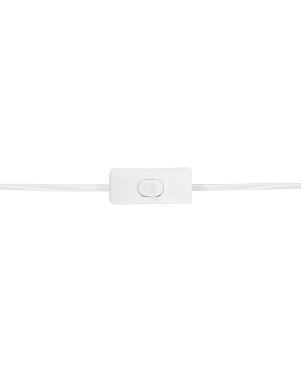 Bordlampe Beige Hvit Keramikk 48 cm Mønster Striper Klassisk skjerm Tradisjonell stil Belysning