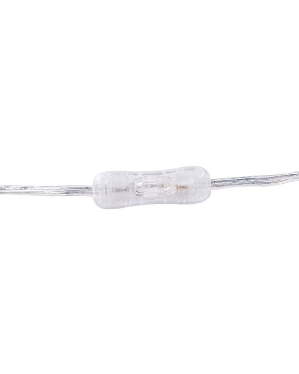 Bordlampe Sølv Metall Hvit Rektangulær Skjerm 62 cm Moderne Stue