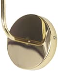 Miniatyrbilde 6 av 7: Vegglampe Gull Metall Blank finish Eksponert lyspære Glam Moderne
