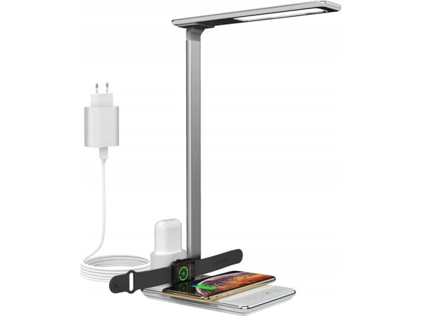 RealPower ChargeAIR All Light, Harmaa, Kotitoimisto, Olohuone, Office, 5 W, LED, 3000 K, 6500 K