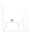 Pikkukuva 10 / 10: Pöytävalaisin vaalea puu 32 x 22 x 14 cm vaneri muovi koira lastenhuone max 40W moderni