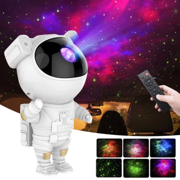 Galaxy Lampa – Nebula Stjärnprojektor med Fjärrkontroll