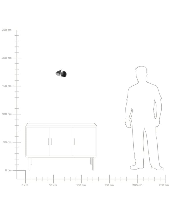 Vägglampa Svart Metall 33 cm Saxarm Justerbar Lampskärm Högglans Industriell Design Kontor Vardagsrum