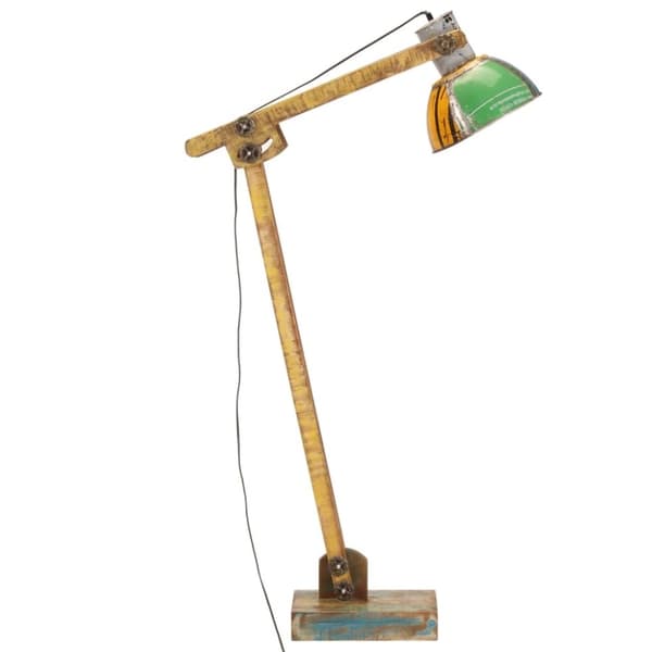 vidaXL gulvlampe E27 flerfarvet