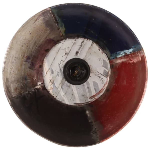 vidaXL gulvlampe E27 flerfarvet