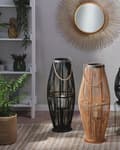 Miniatyrbilde 2 av 6: Lykt Svart Selje 72 cm Boho-innredningsgjenstand