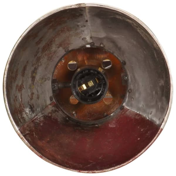 vidaXL Industriell vägglampa flerfärgad 65x25 cm E27