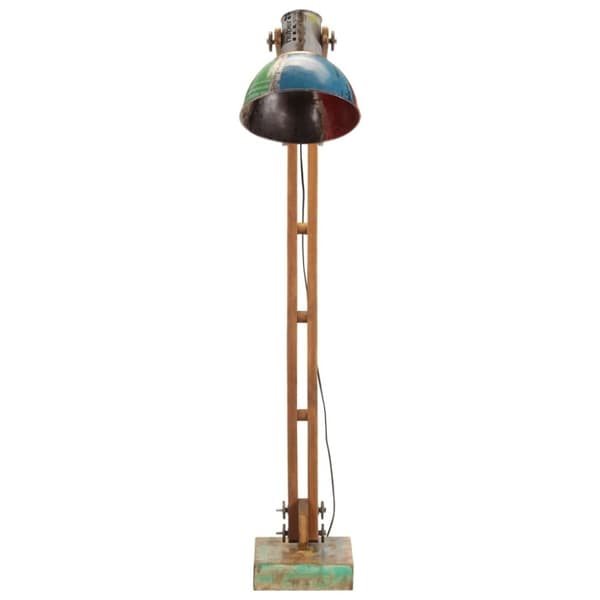 vidaXL Golvlampa flerfärgad E27
